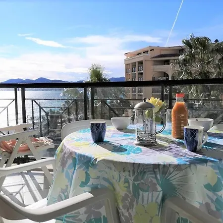 2 Pieces Proche Plage Avec Vue Mer, Clim, Wifi Et Piscines - Fr-1-609-21 Lejlighed *